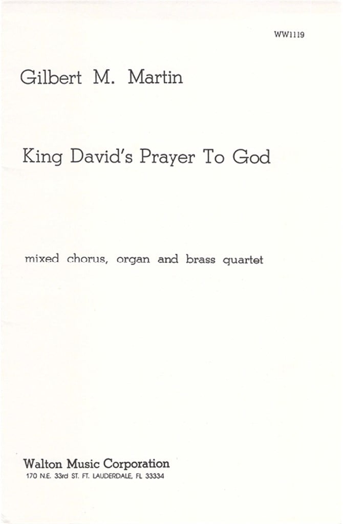 King David's Prayer to God